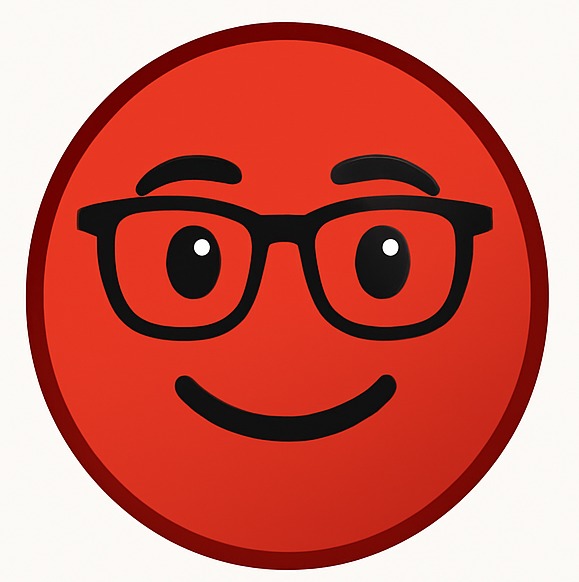 Roter Smiley